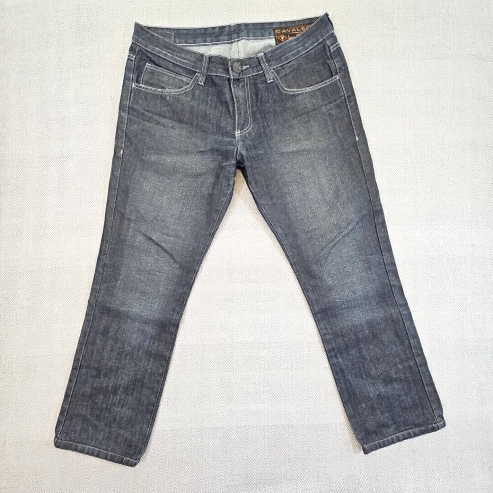 Cavalera Jeans D'oro 1995 Vintage Men's Size W38 x L30 Heavy Blue Denim Normcore